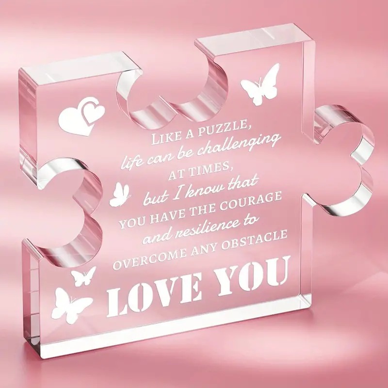 Acrylic Puzzle Ornaments