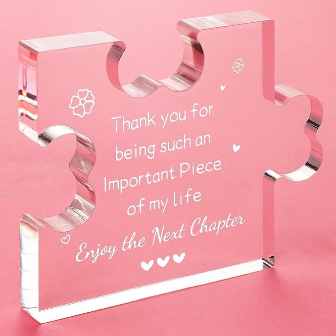 Acrylic Puzzle Ornaments