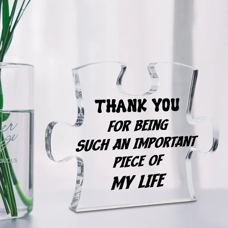 Acrylic Puzzle Ornaments