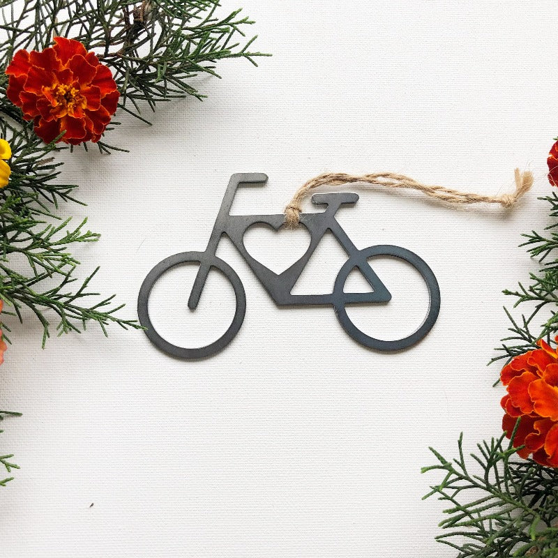 Bicycle Metal Christmas Ornament for Bike Lover