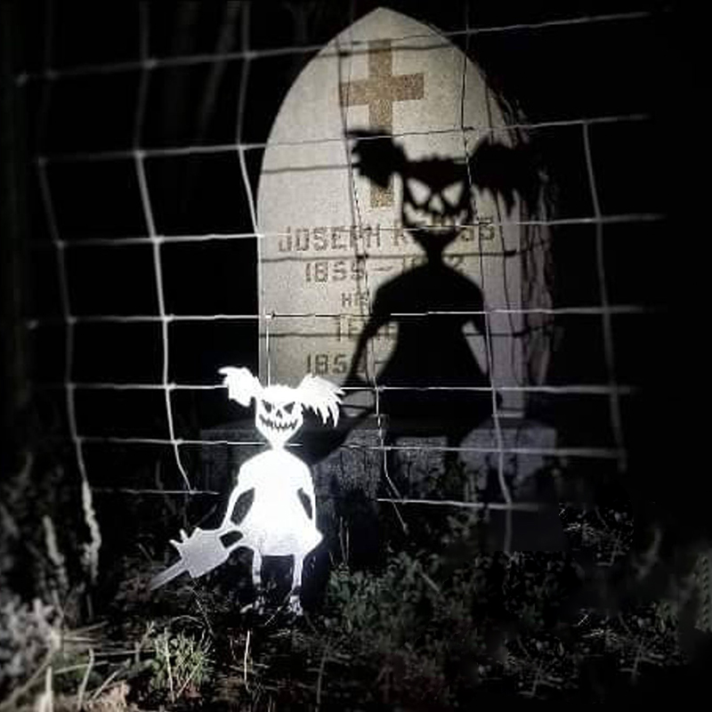 Halloween Horror Movie Metal Yard Stakes