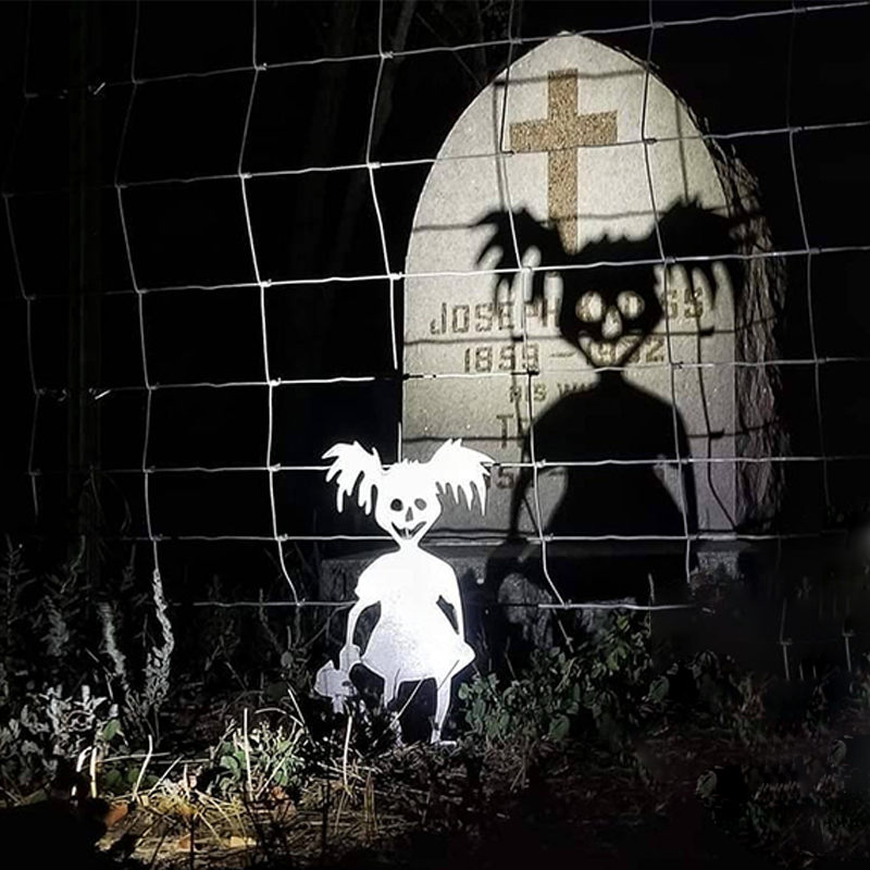 Halloween Horror Movie Metal Yard Stakes