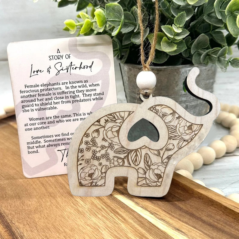 Love Elephant Best Friend Gift