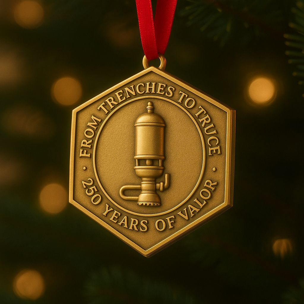 250th U.S. Semiquincentennial Shield Ornament
