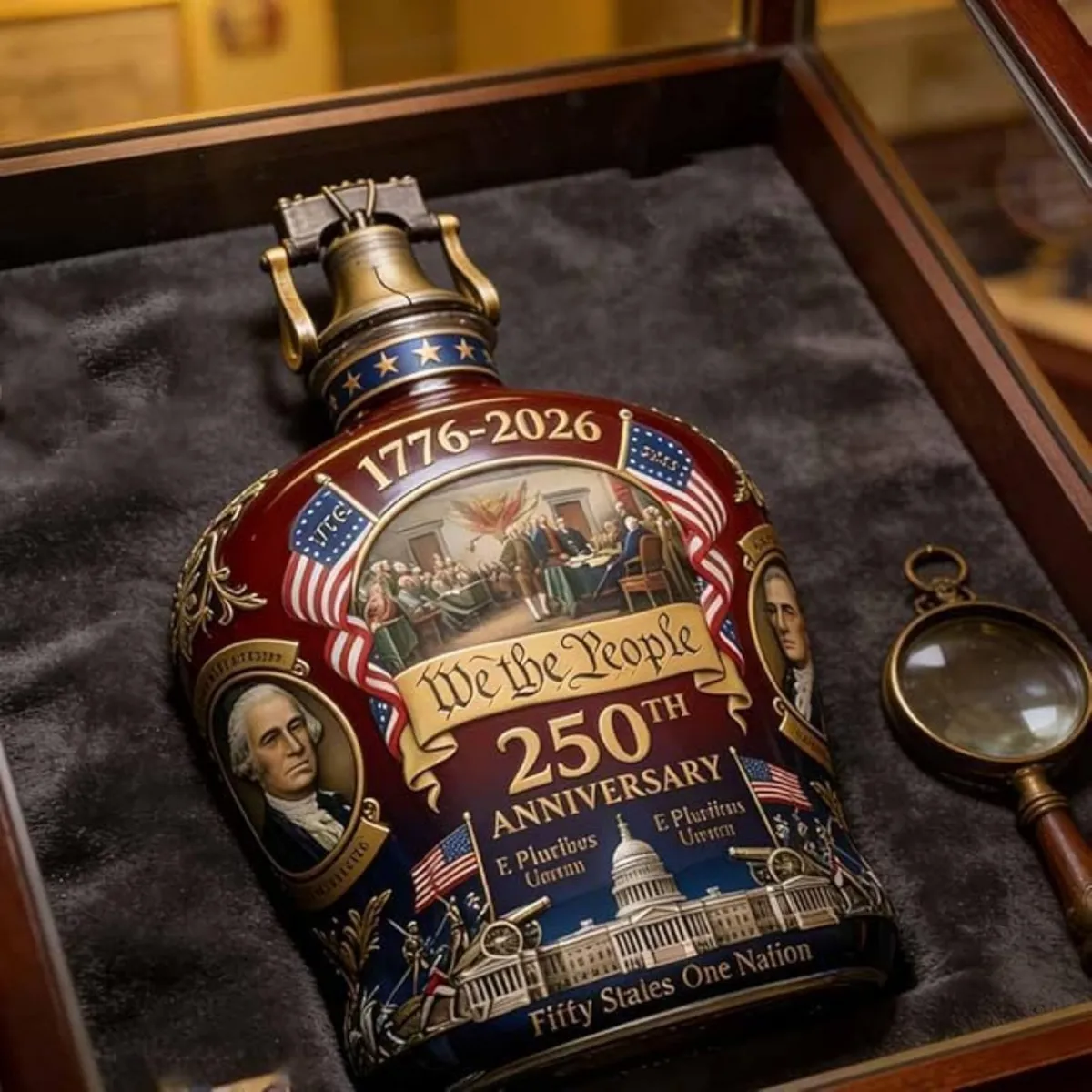 U.S. 250th Anniversary Commemorative Whiskey Decanter Set（1776-2026） Regular priceMOP$196.00 MOP