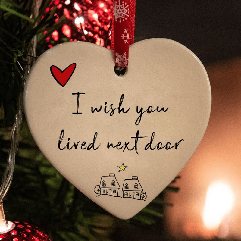 Friendship Heart Hanging Ornament