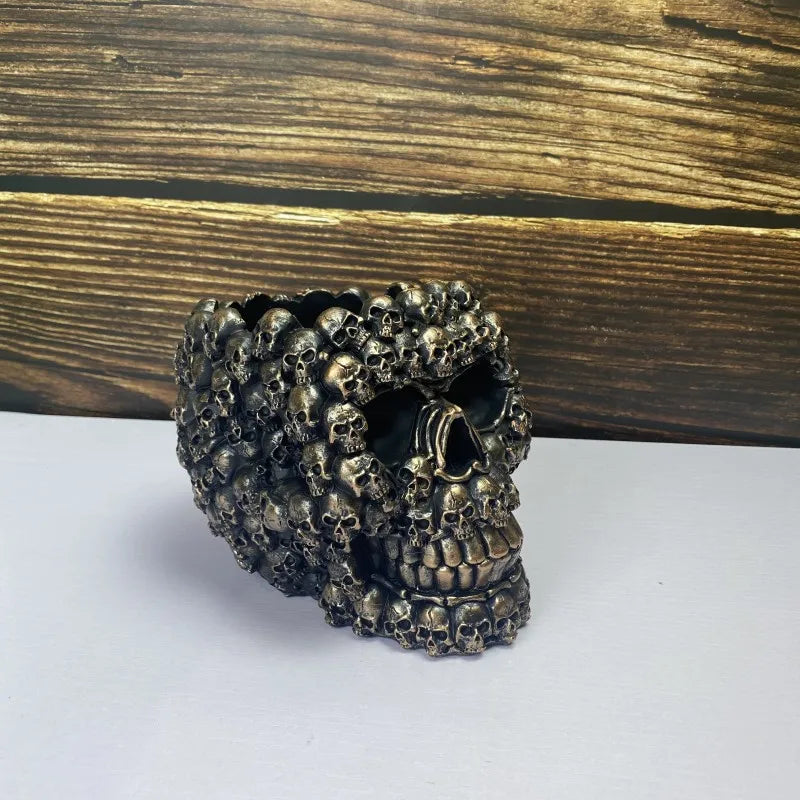 Small Resin Skeleton/Skull Planter