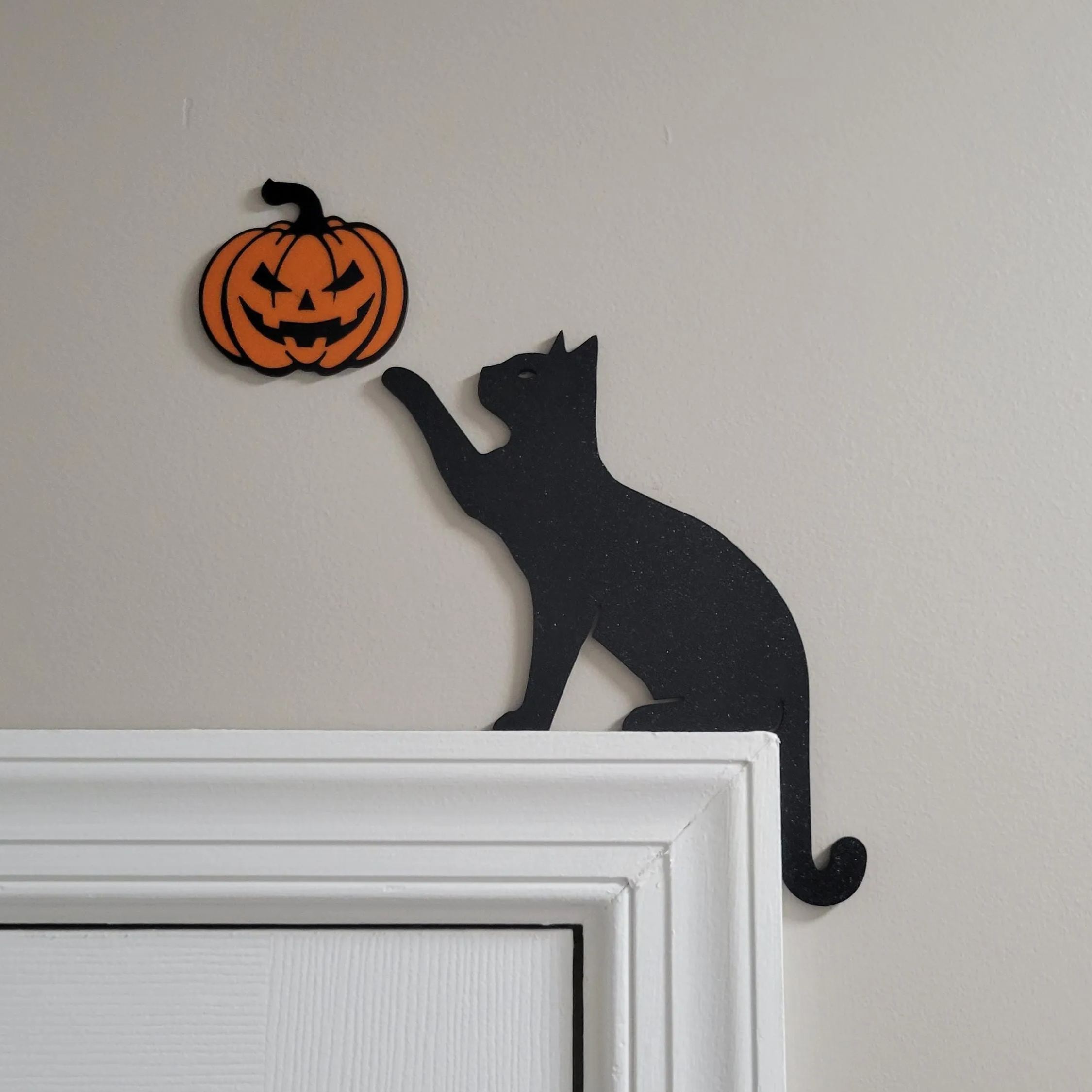 👻🎃Ghost Cat Door Corner Topper