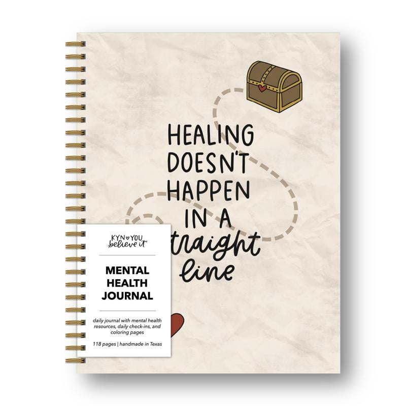 "Healing Doesn't Happen in a Straight Line" Journal