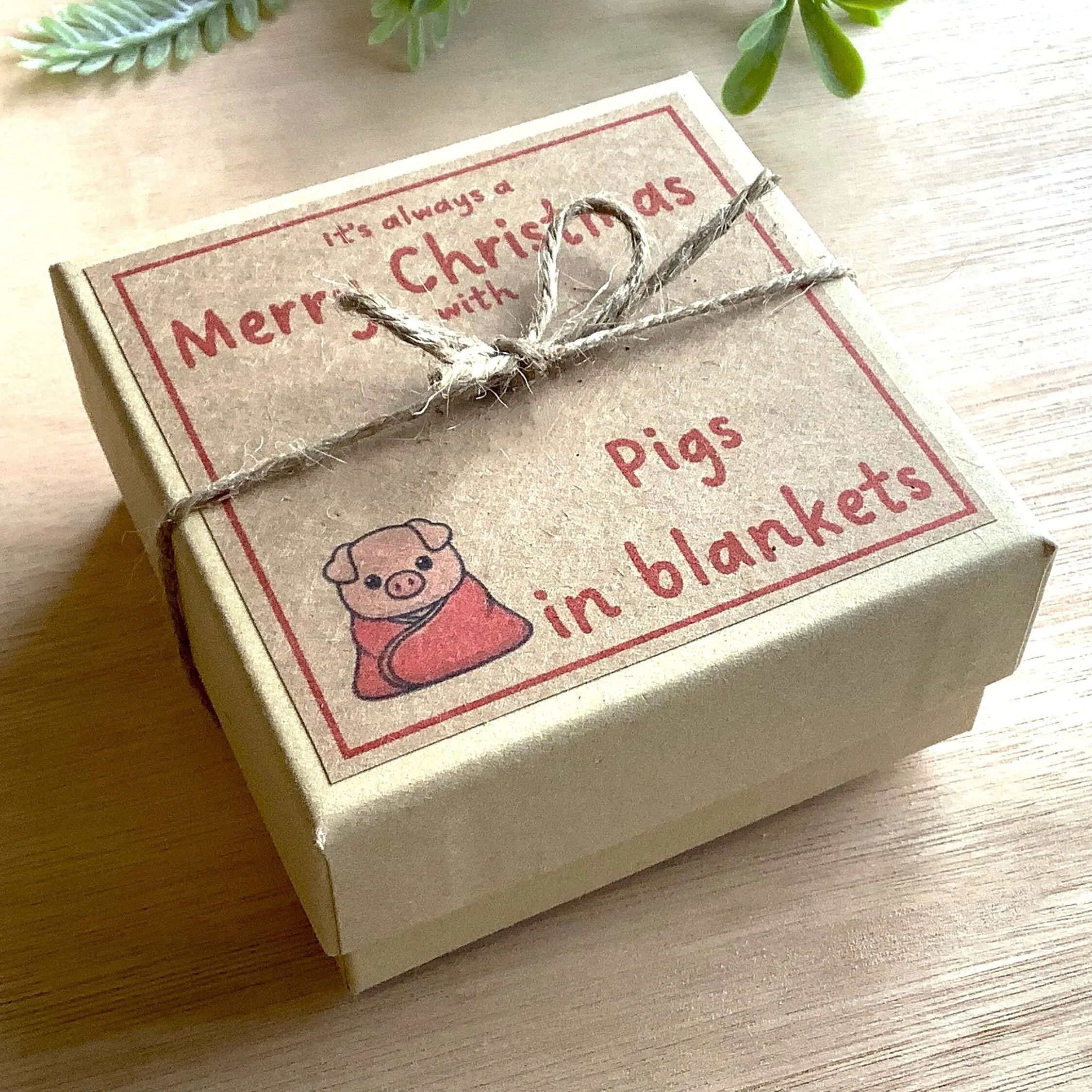 Pigs In Blankets Christmas Gift