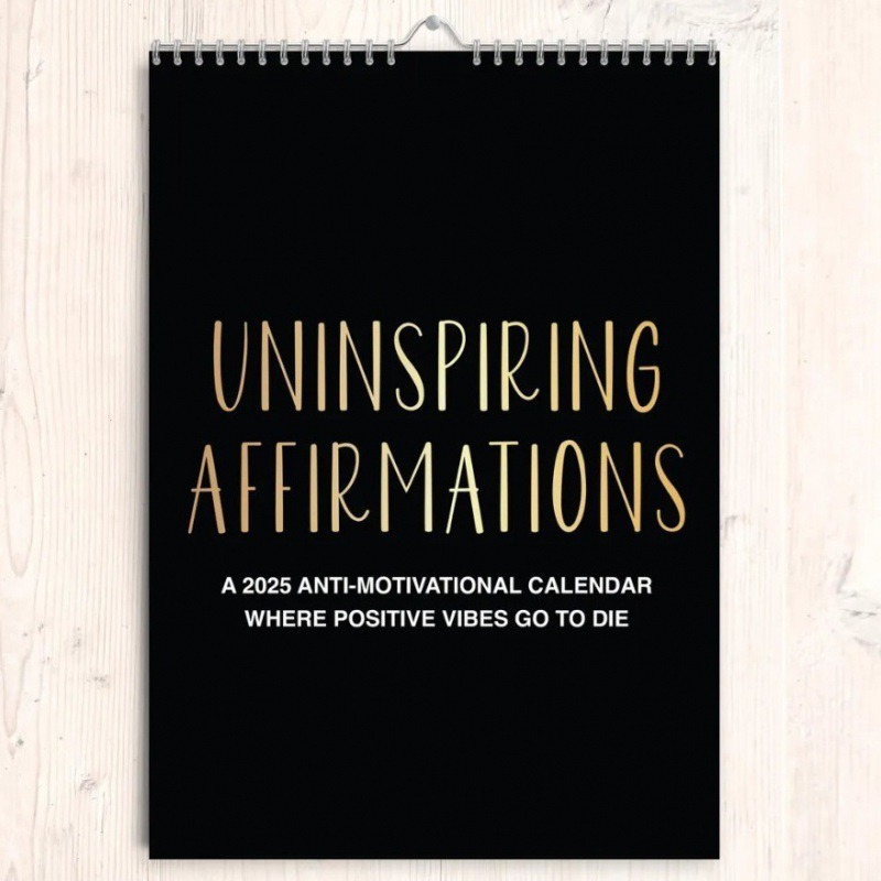 📓2025 Negative Sarcasm Calendar Desk Calendar