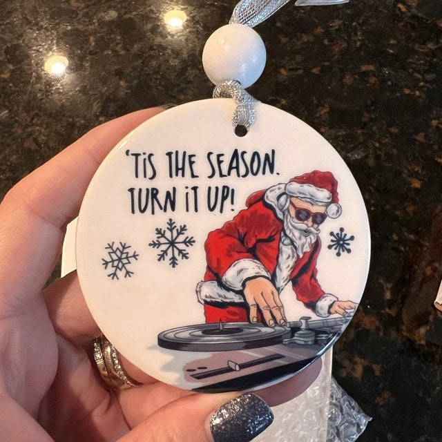 Merry Christmas BRUH Ornament