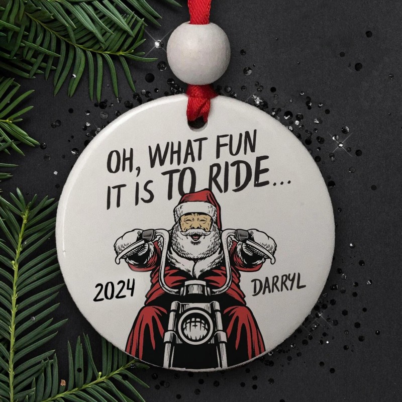 Merry Christmas BRUH Ornament