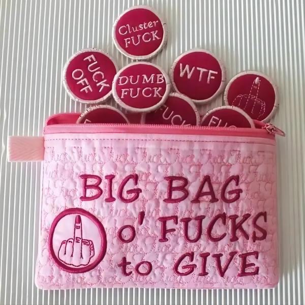 WARNING! RUDE MAKE! Bag of F*cks