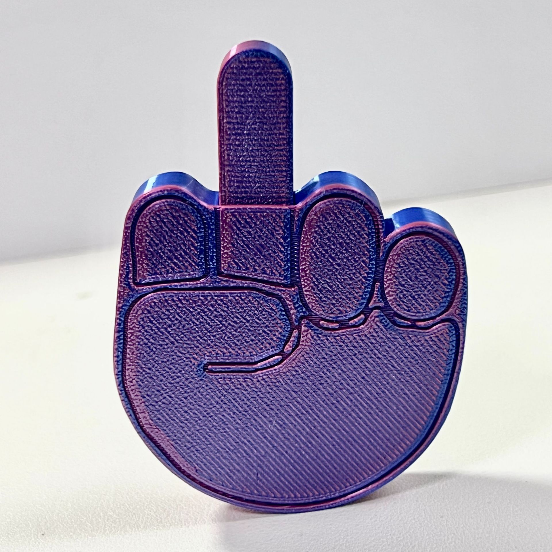 Funny 3D Printed Middle Finger Toy