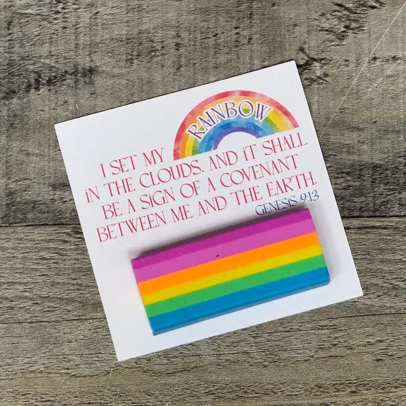 Rainbow Eraser-Easter Gifts for Kids