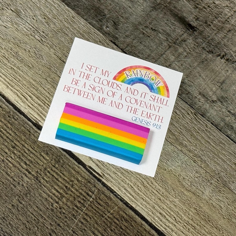 Rainbow Eraser-Easter Gifts for Kids