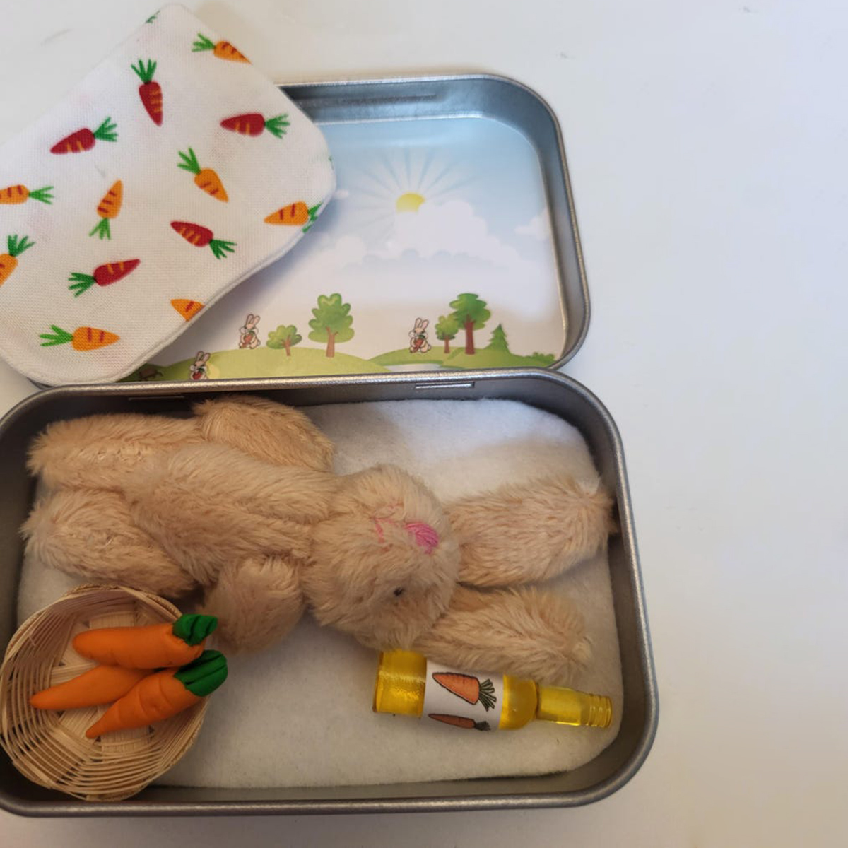 Easter Bunny plush pocket