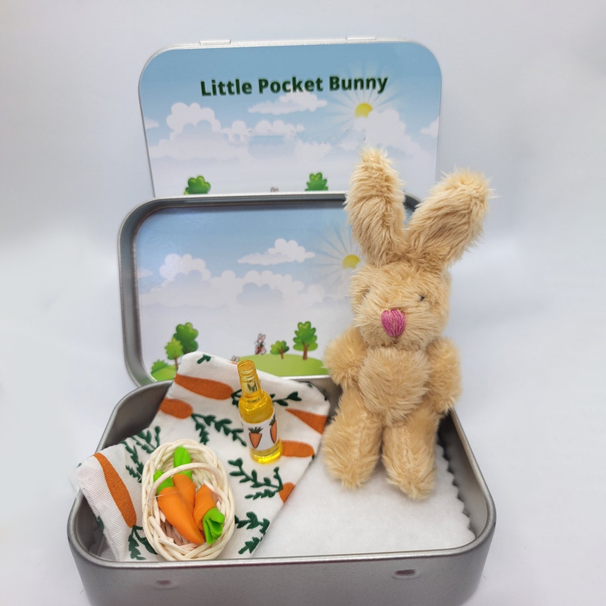 Easter Bunny plush pocket