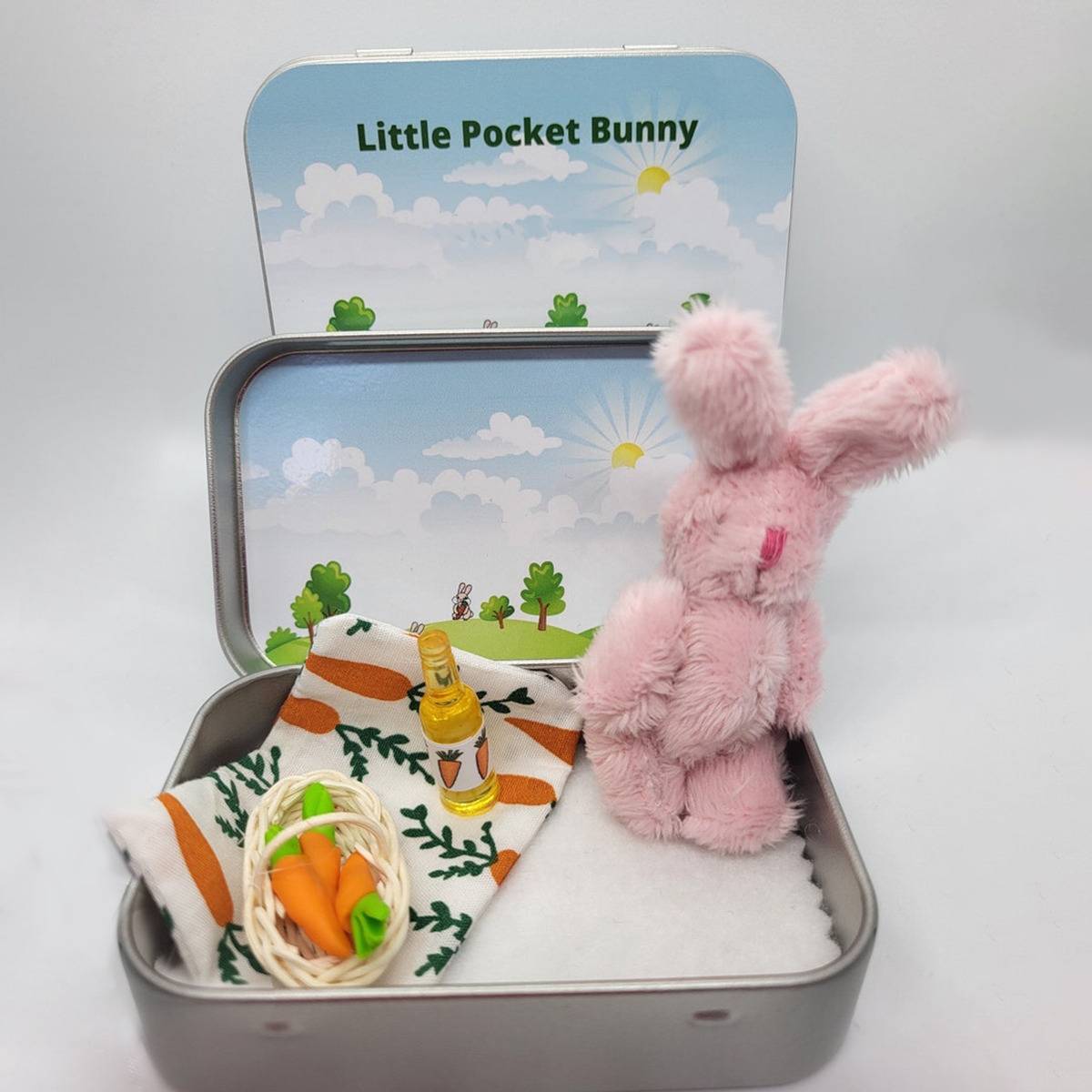 Easter Bunny plush pocket