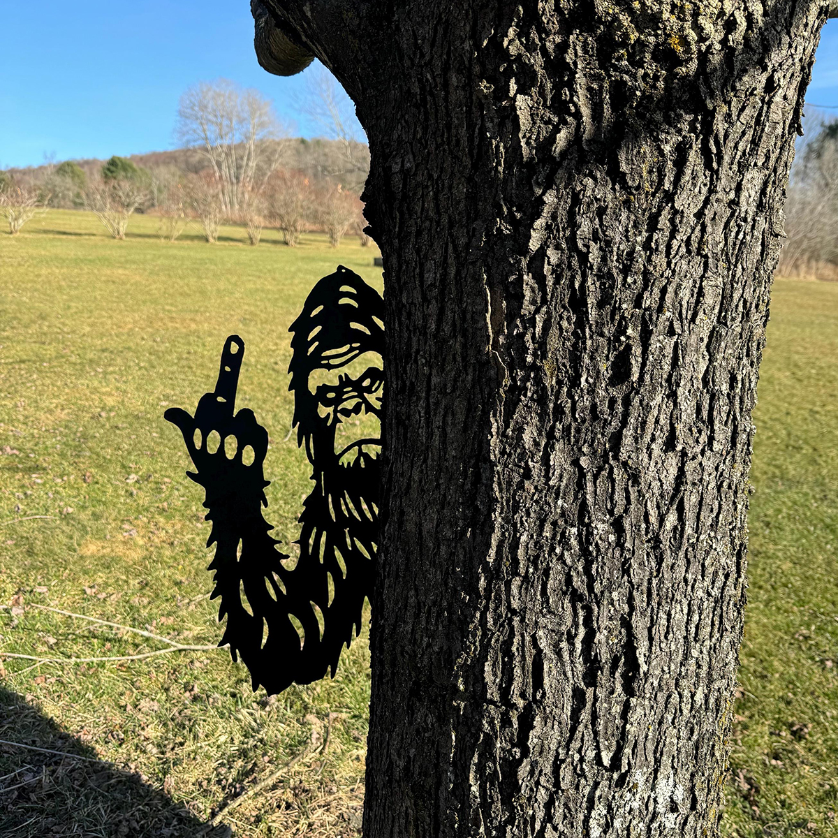 🤣Hilarious Middle-Finger Metal Yard Decor