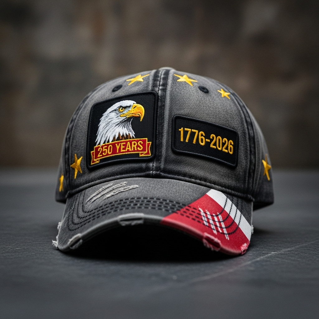 250th Anniversary Bald Eagle Cowboy Hat
