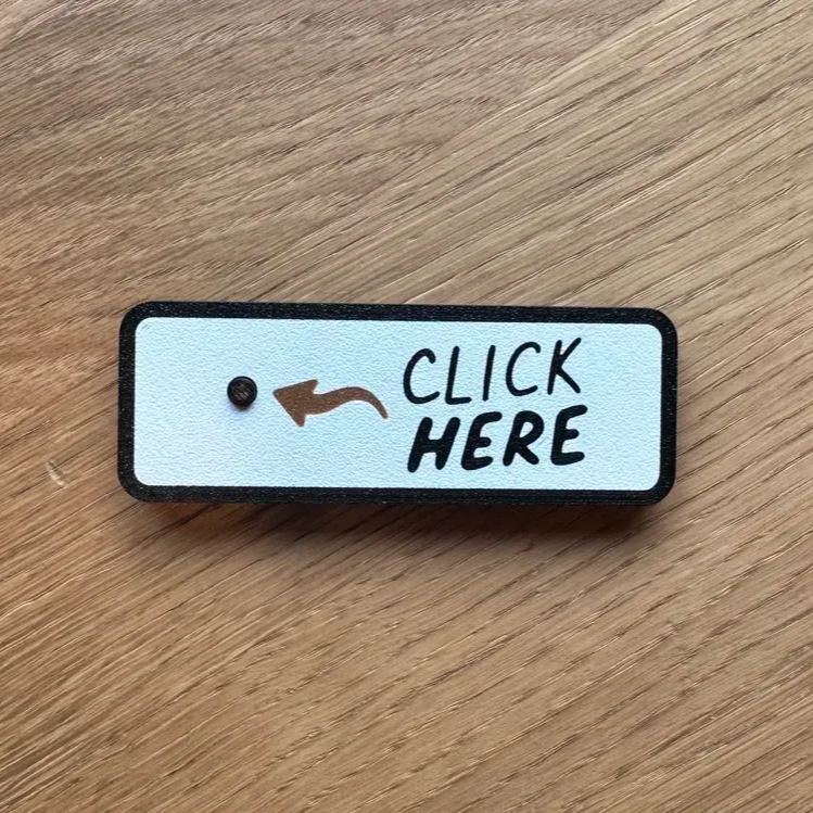 The "Click Here" Surprise Button - Hilarious Prank Toy