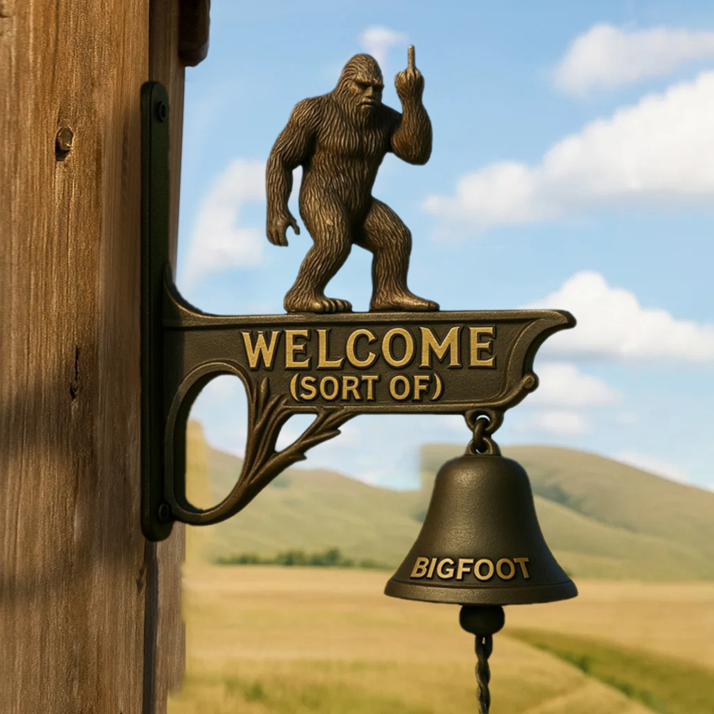 Funny Bigfoot Doorbell