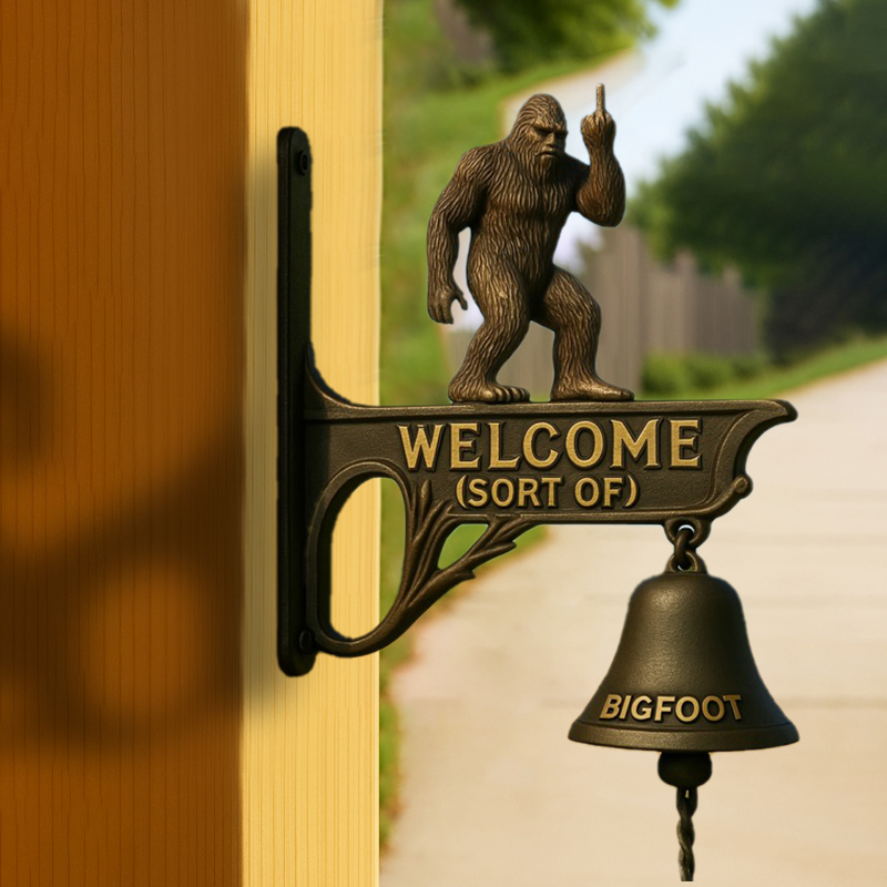 Funny Bigfoot Doorbell
