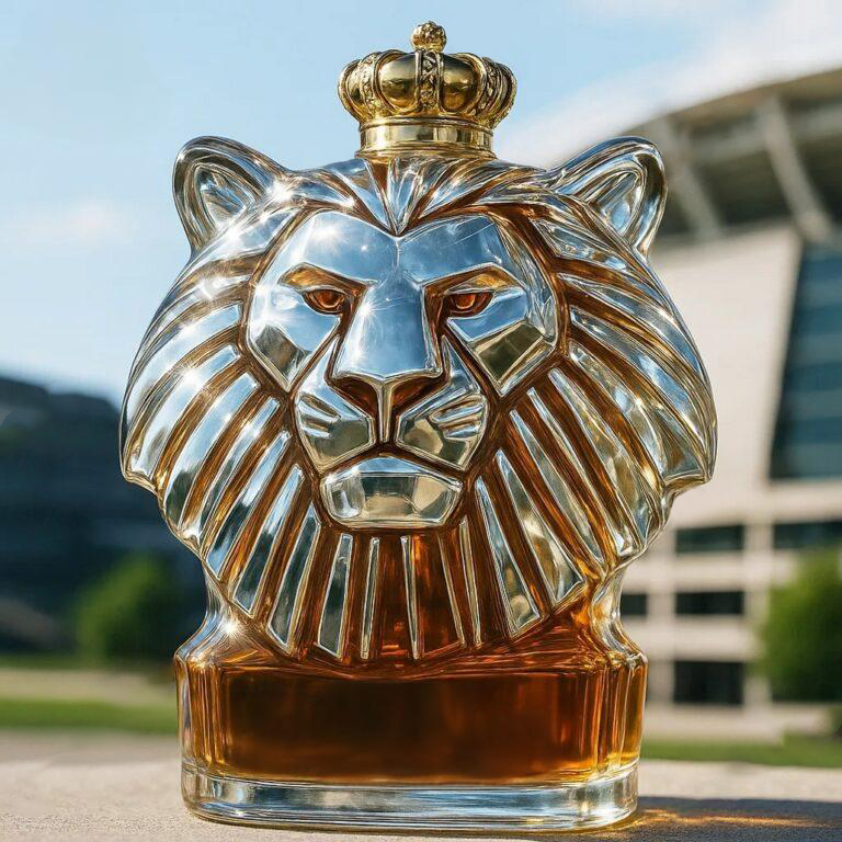 🏆Detroit Lions Whiskey Decanter