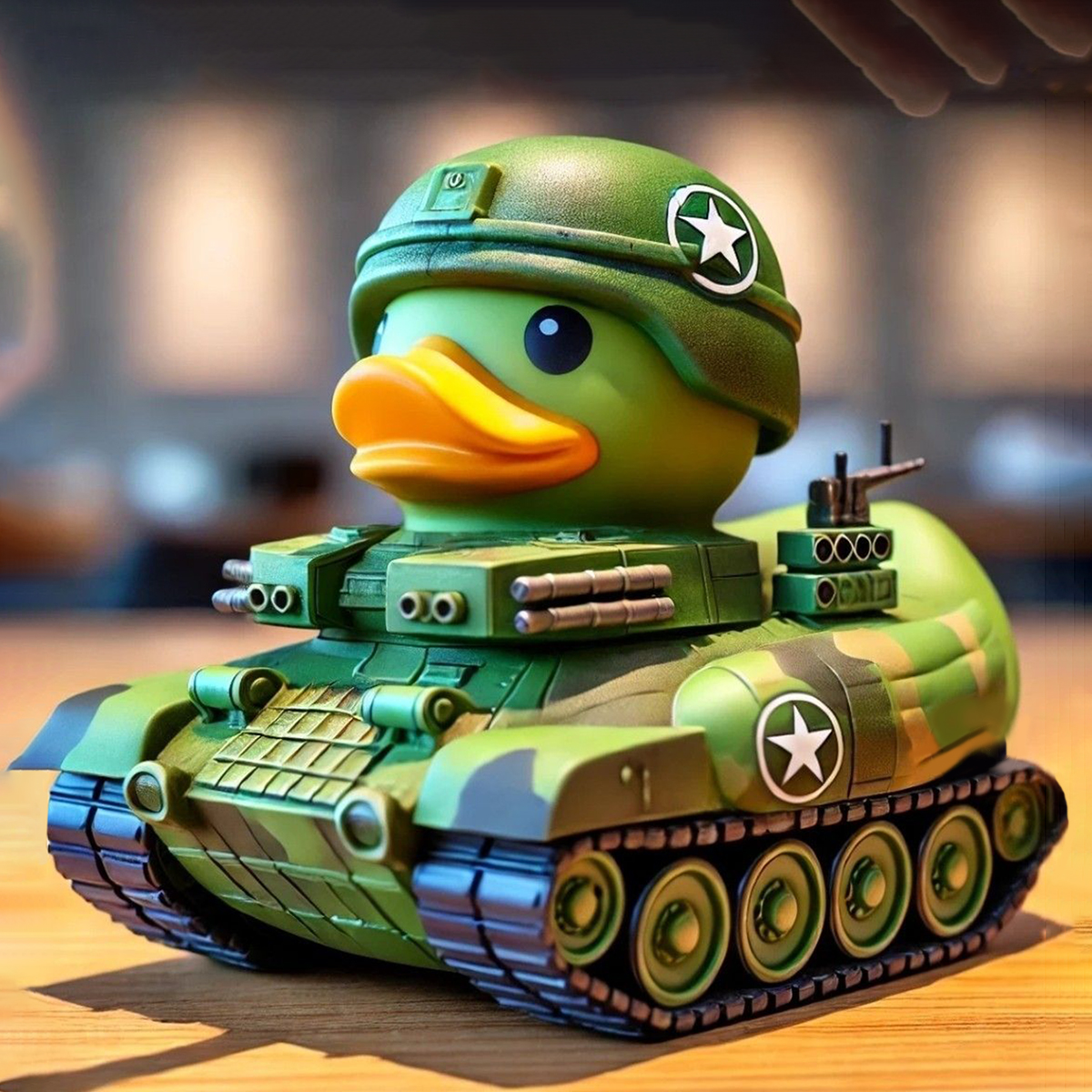 🦆⚔️Tank Commander Rubber Duck