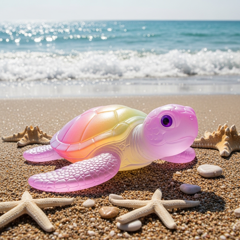 💖 Dive into Whimsy: Colorful PVC Animal Ornaments!