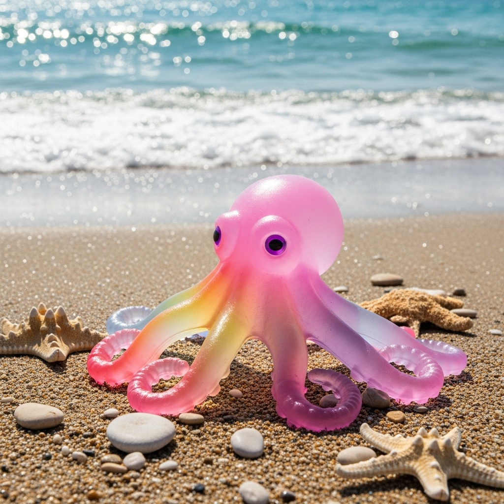 💖 Dive into Whimsy: Colorful PVC Animal Ornaments!