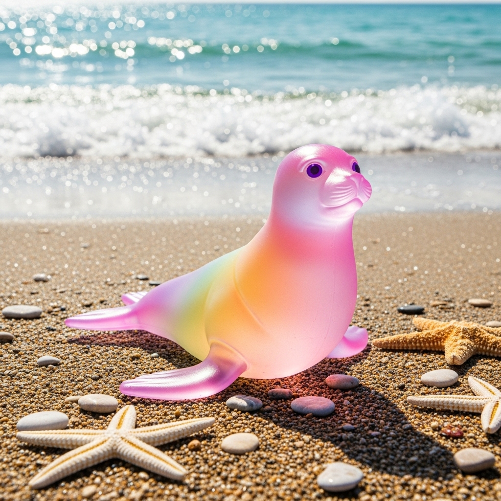 💖 Dive into Whimsy: Colorful PVC Animal Ornaments!
