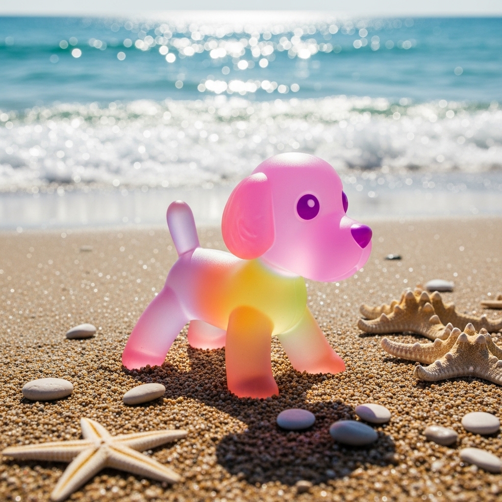 💖 Dive into Whimsy: Colorful PVC Animal Ornaments!