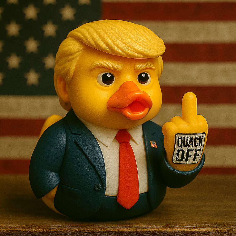 Funny Quack Off Duck
