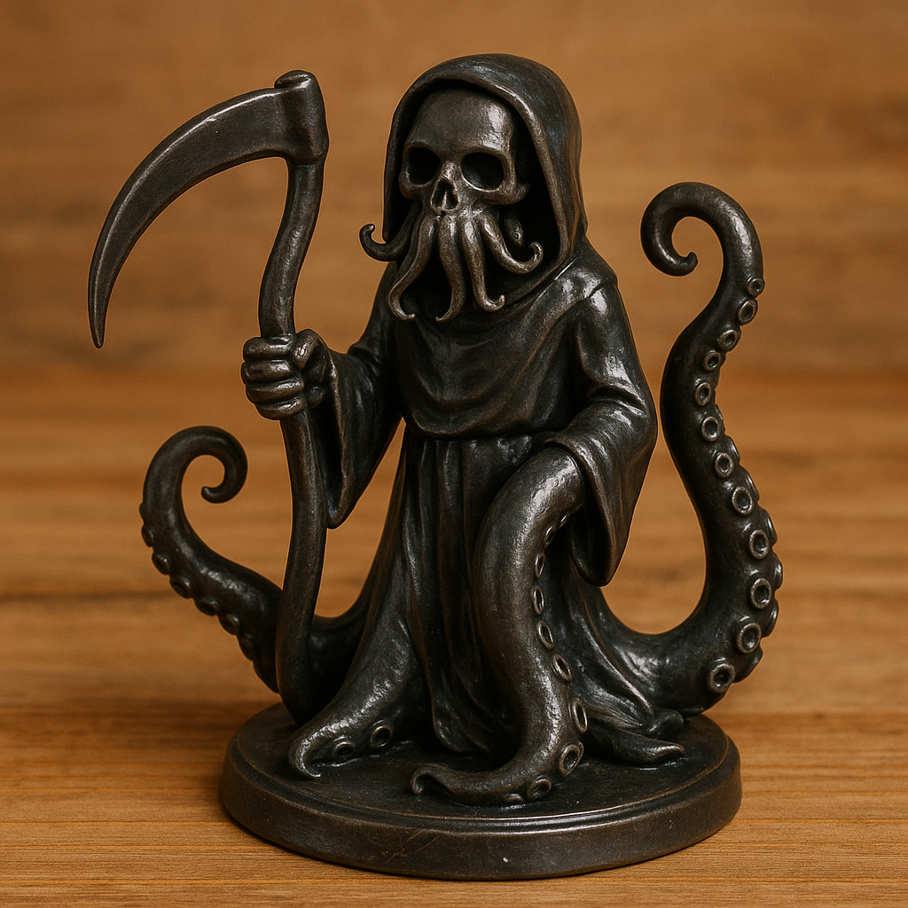 Skeleton Death Statue