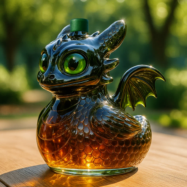 🐉Toothless Whiskey Bottle