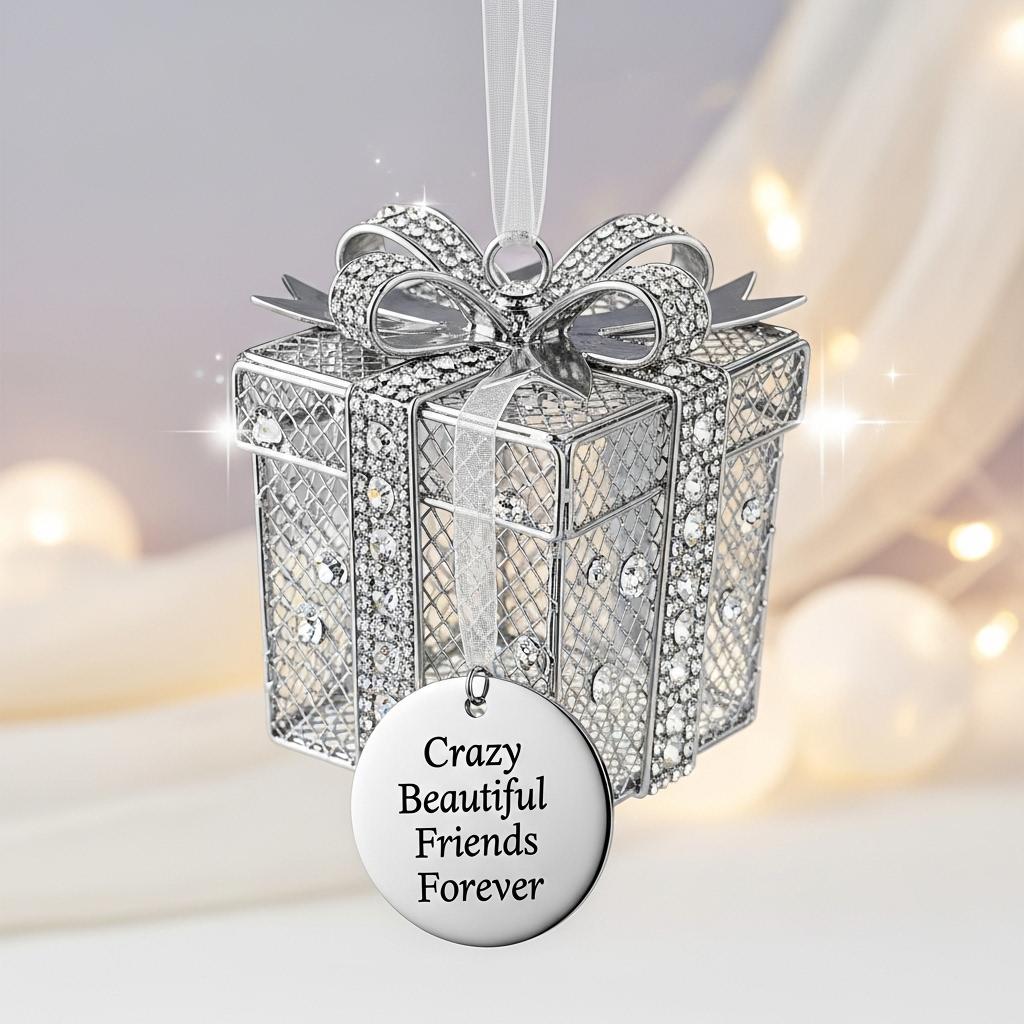 Christmas Friendship Gift Box Ornaments