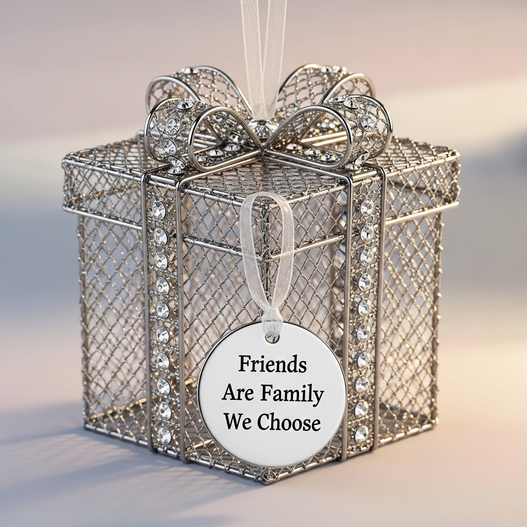 Christmas Friendship Gift Box Ornaments