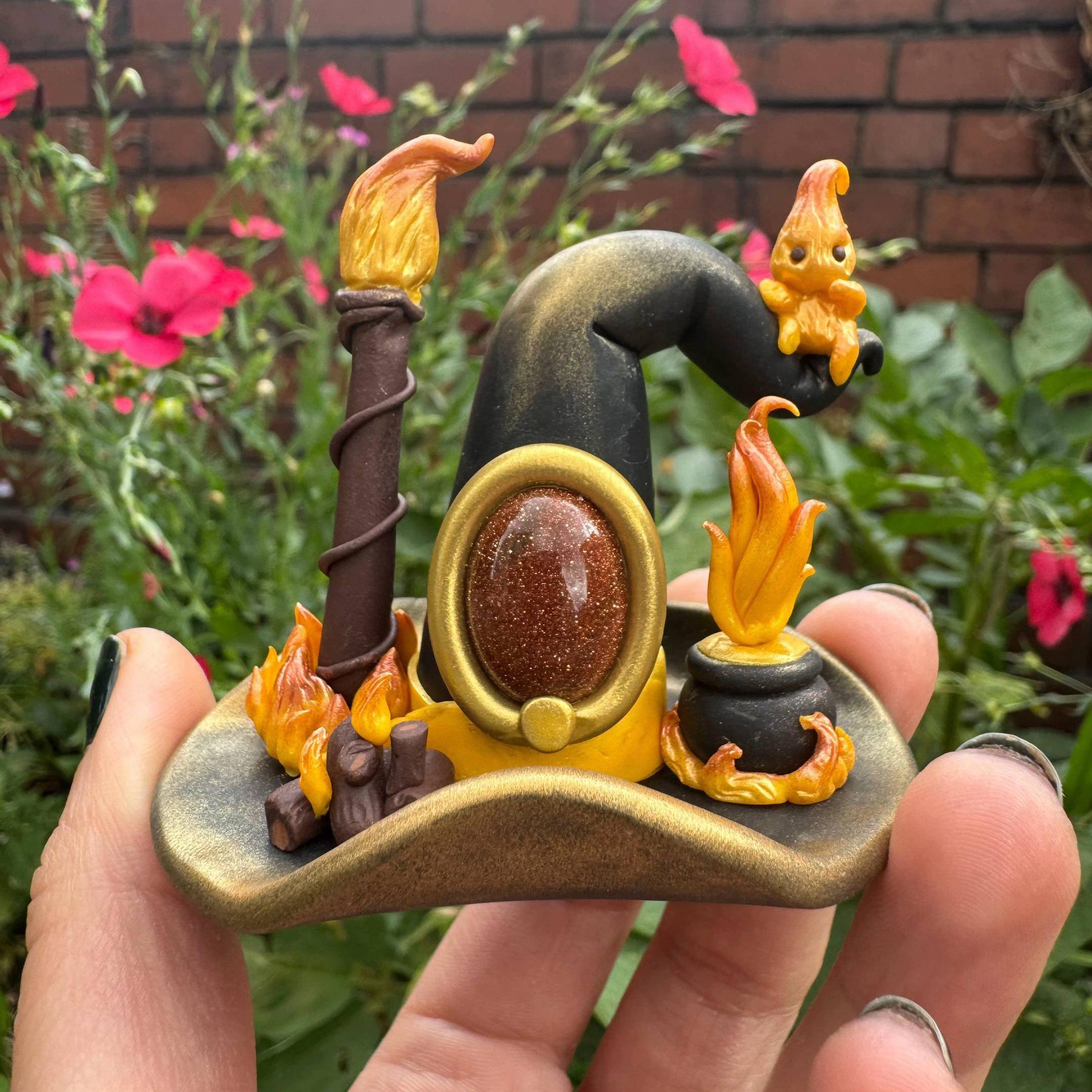 🧙‍♀️Handmade Elemental Witch Hat