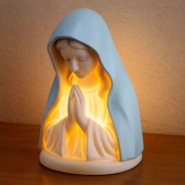 Virgin Mary Rosary Light