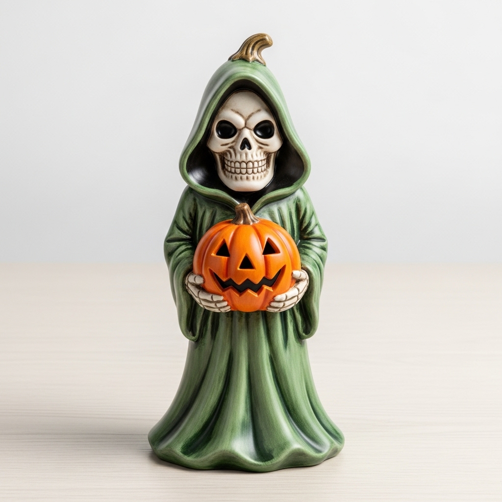 ​​Mystical Pumpkin Keeper Halloween Decor​