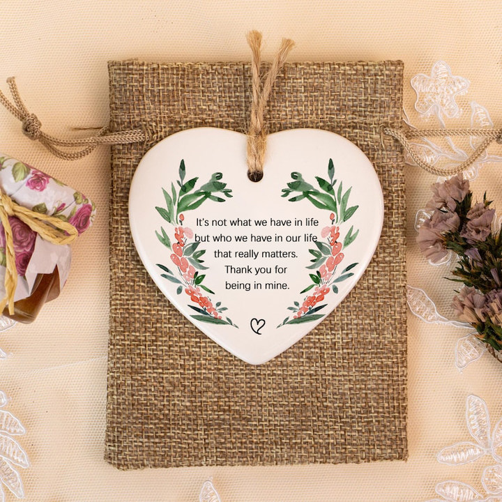 💕Heart-shaped print pendant Friendship Gift