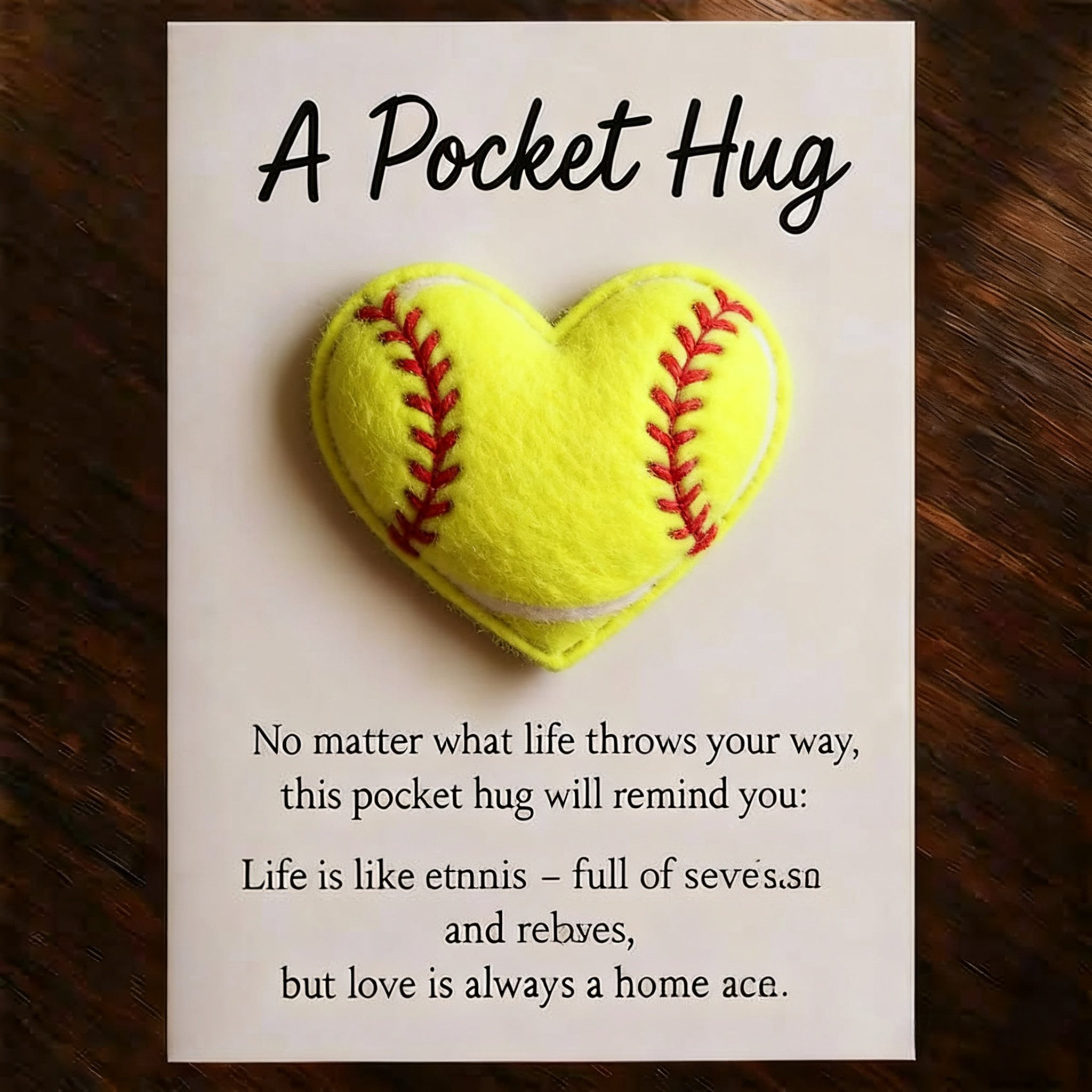 ⚾Sport-Themed Pocket Hug Collection with Inspirational Gift Cards💌