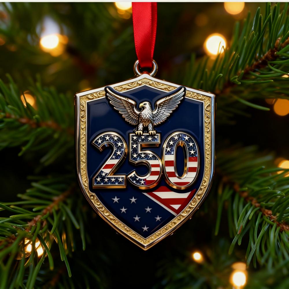 250th Anniversary of American Independence Commemorative Ornament​