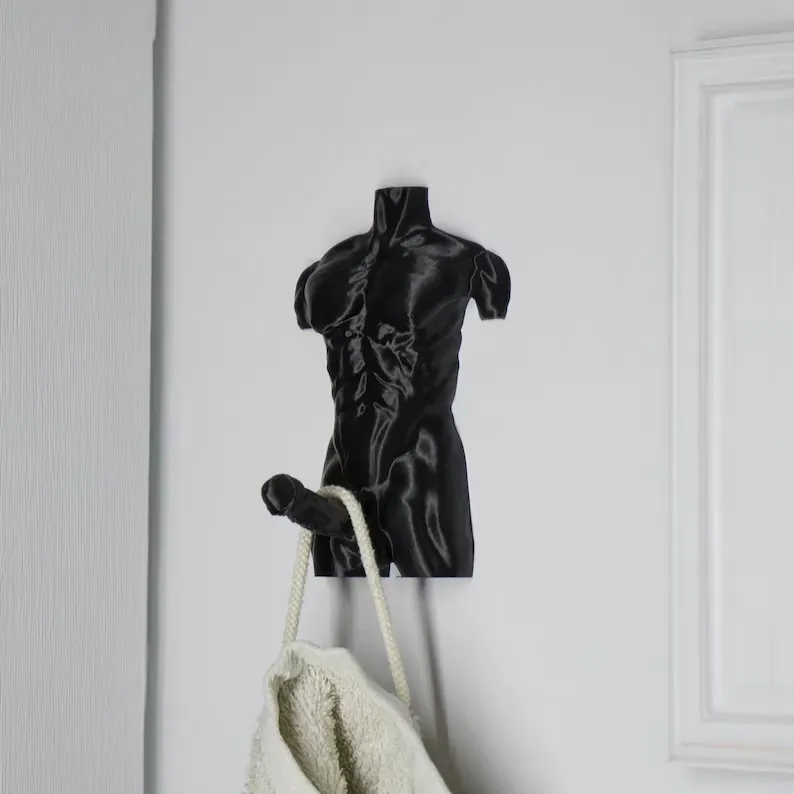 🤣"Hung Hook" Fun Muscular Man Wall Hook