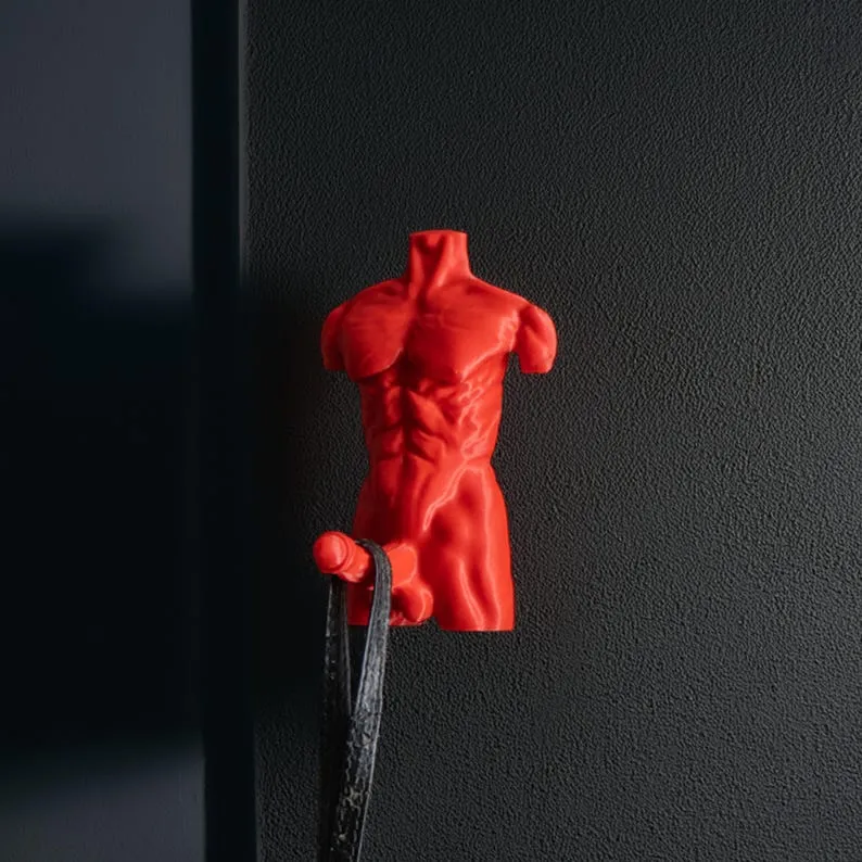 🤣"Hung Hook" Fun Muscular Man Wall Hook
