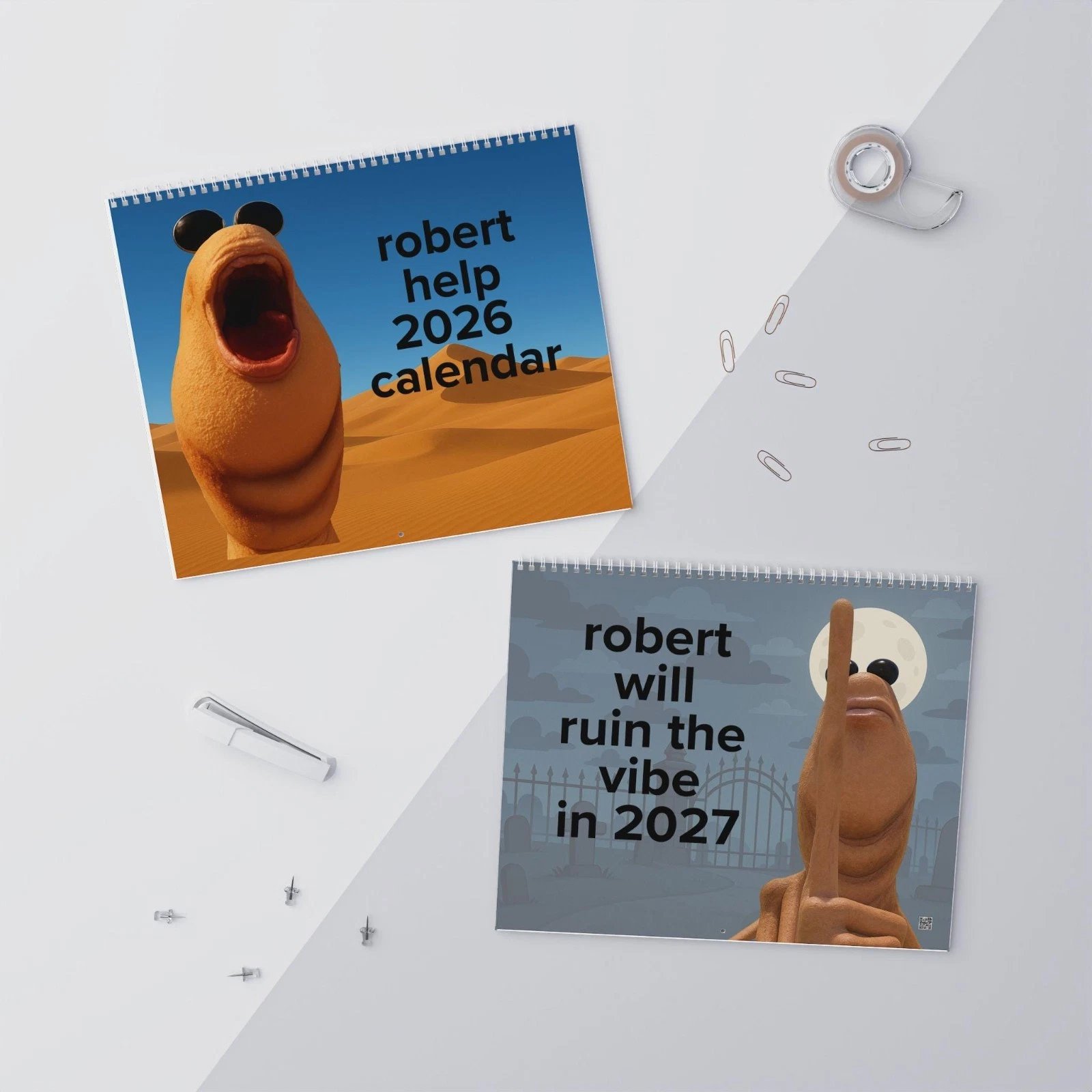 Robert the Bug 2026 Meme Calendar