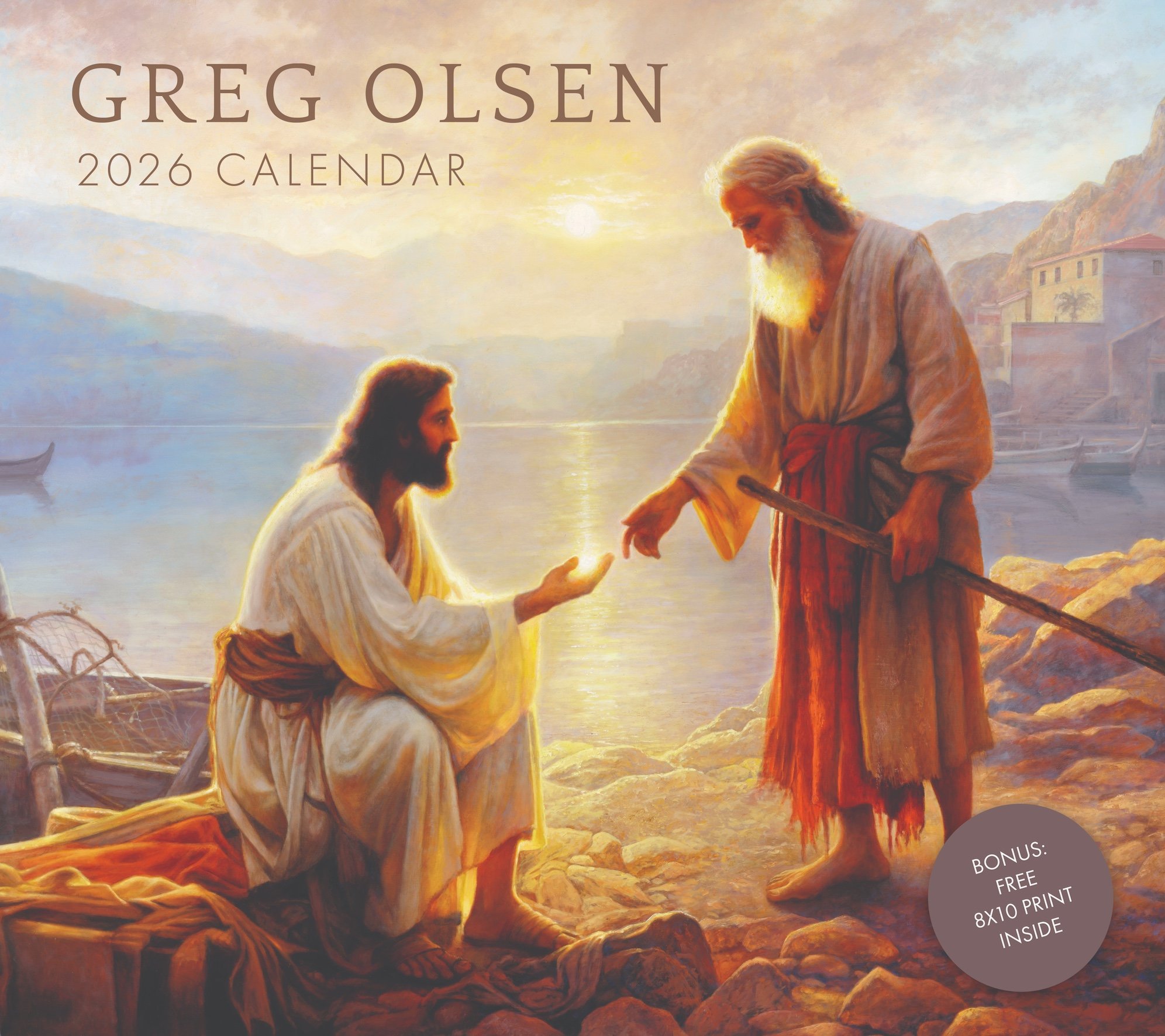 2026 Greg Olsen Faith-Based Wall Calendar